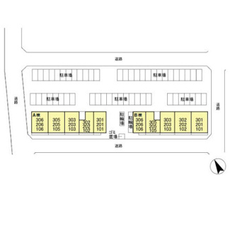 【区画図】 | ラ・ペジブルB