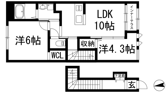 【間取り】 | ラ・グランディール