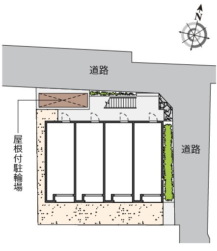 レオネクスト石神井台のエントランス