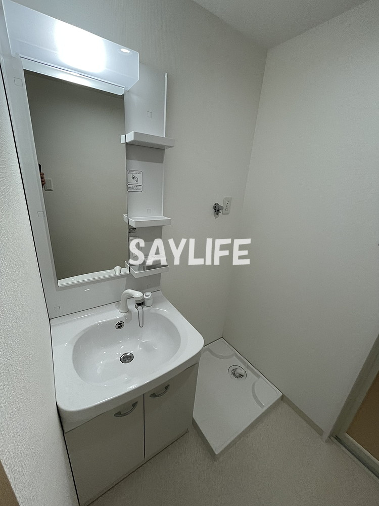 jino放出の洗面所