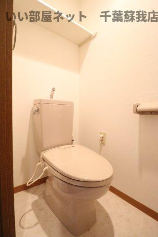 ASAJIビルのトイレ|白を基調とした清潔感のあるトイレ♪