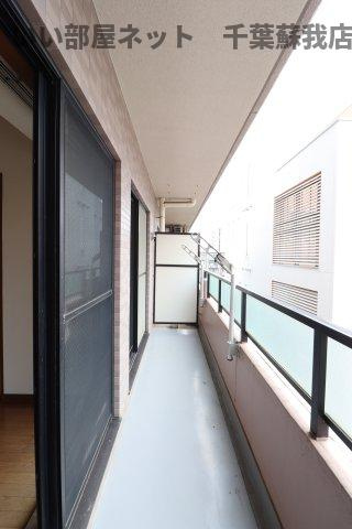 ASAJIビルのバルコニー|ゆったりとしたスペースのバルコニーです♪