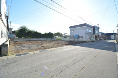 【前面道路含む現地写真】 | 黒石市東新町土地