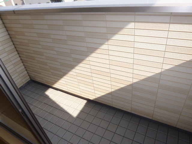 アステールCのバルコニー