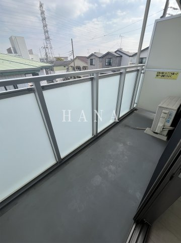 レオネクストアイヴィレッジのバルコニー