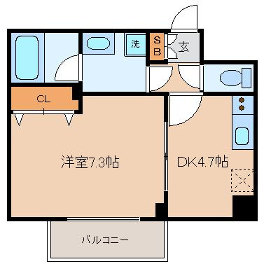 【間取り】 | アレンダール梅田西