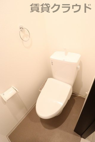 ジーメゾン千葉ウエストのトイレ|落ち着いたトイレです