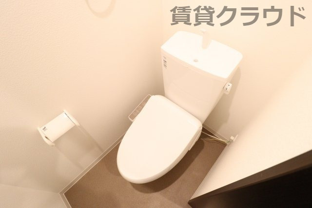 ジーメゾン千葉ウエストのトイレ|シンプルで使いやすいトイレです