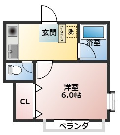 【間取り】 | ダイタ百石町マンション