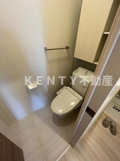 【トイレ】 | エクセリア南馬込 | 落ち着いた色調のトイレです