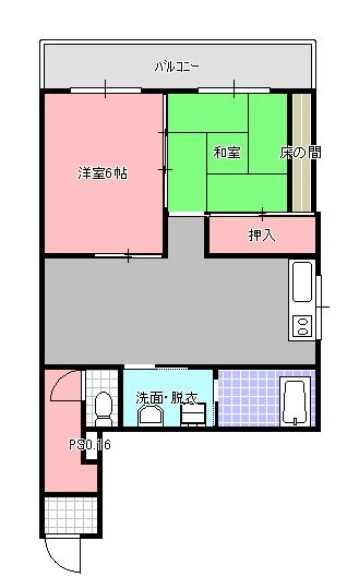 【間取り】 | わん・マークス