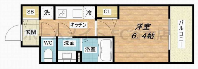 【間取り】 | プレサンス　梅田北　ディア