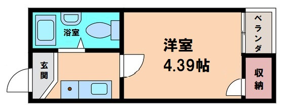 【間取り】 | ハセロイヤル南住吉