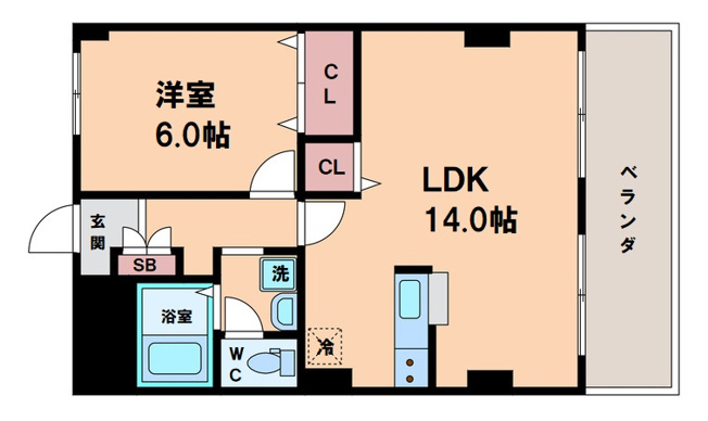 【間取り】 | エルロード住吉7号館