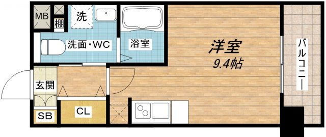 【間取り】 | アーバンフラッツ上町 | アーバンフラッツ上町