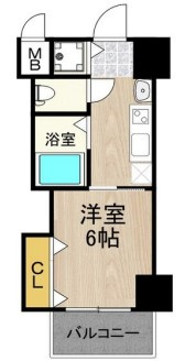 CITY　SPIRE布施の間取り