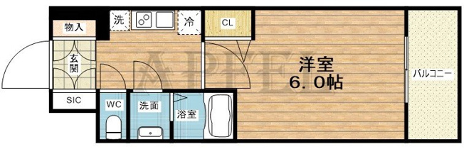 【間取り】 | ｇｍ難波ウエストＤ.Ｃ. 