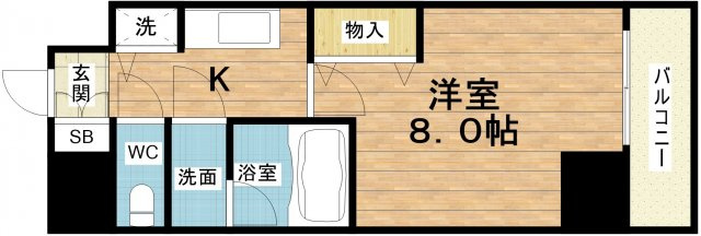 【間取り】 | ONE ROOF FLAT TENJINBASHI