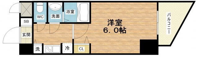 【間取り】 | S-RESIDENCE堺筋本町Uno