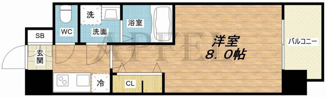 【間取り】 | S-RESIDENCE天満Gracis