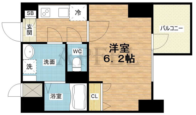 【間取り】 | S-RESIDENCE新大阪Rish