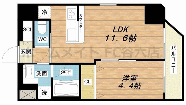 【間取り】 | プレジオ都島本通