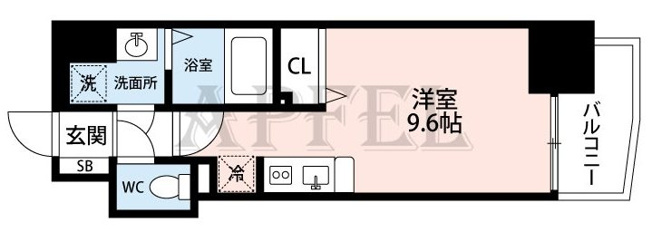 【間取り】 | アクアプレイス南堀江