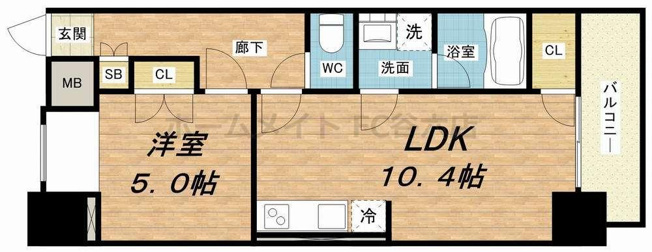 【間取り】 | URBAN FLATS中之島