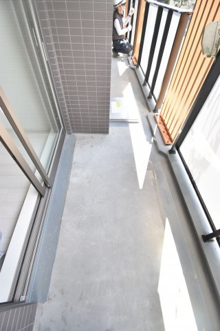 レオンコンフォート難波クレアのバルコニー