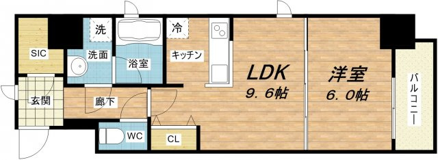 【間取り】 | セイル淀屋橋 | プレサンスNEO淀屋橋