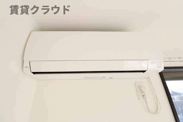 ヒルズナインの設備|エアコン付きです！