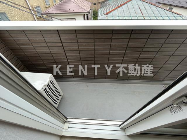【バルコニー】 | エクセリア南馬込 | 暖かな日差しのふりそそぐバルコニー
