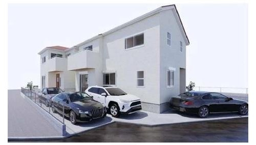 【保土ケ谷区上菅田町698-1新築戸建て2号棟】★仲介手数料無料★（笹の丘小学校・上菅田中学校）の外観パース
