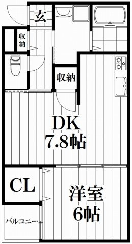 【間取り】 | SMILEハイツ鴻池