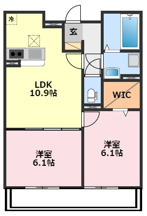エスポワールの間取り