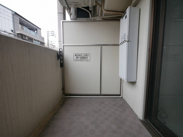 Luxeドーム前Ⅰのバルコニー