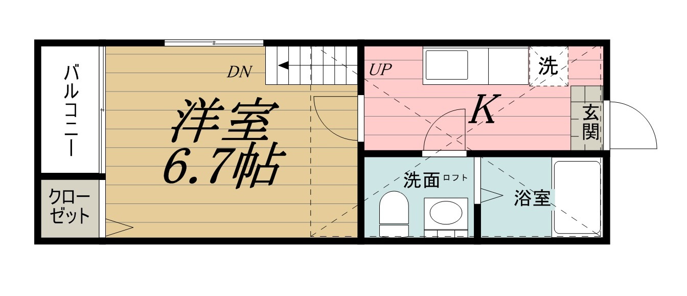 コンフォートヴィラ・寒川の間取り