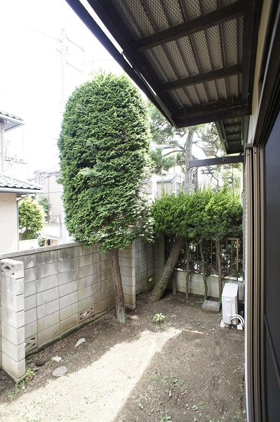 芙蓉ハイツのバルコニー