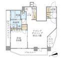 【間取り】 | 1LDK　50.18㎡【ステージグランデ本郷】