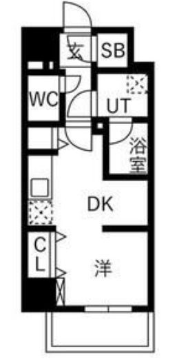 アーバス天満橋の間取り