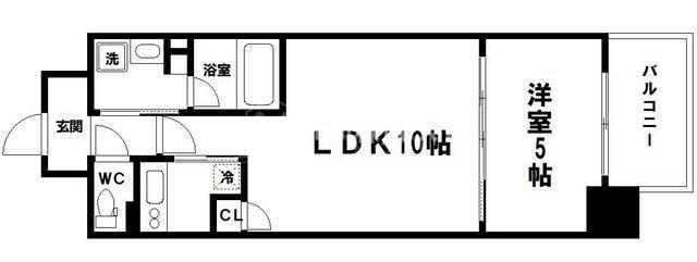ブリリアントジュネス本町の間取り