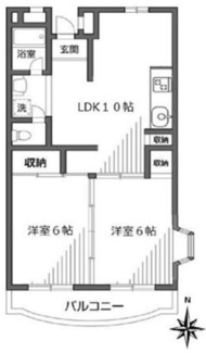 【間取り】 | ファルム烏山