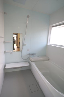 【浴室】 | 木下戸建17号棟 | 2022.9.25時点でのお写真です。