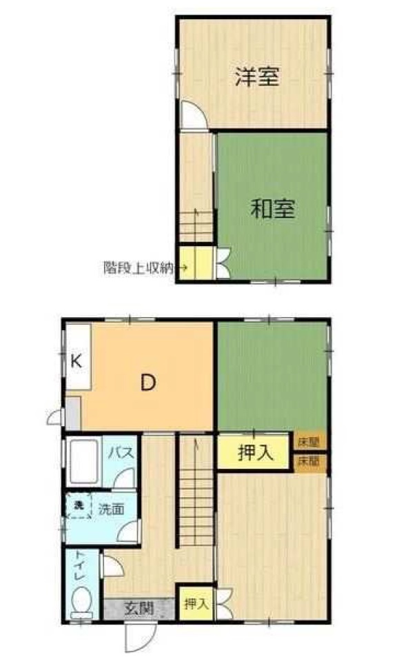 和歌山市木ノ本・中古戸建・113525の間取り