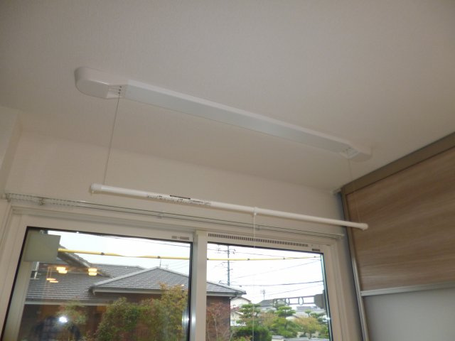 リバーサイドの設備|室内物干し