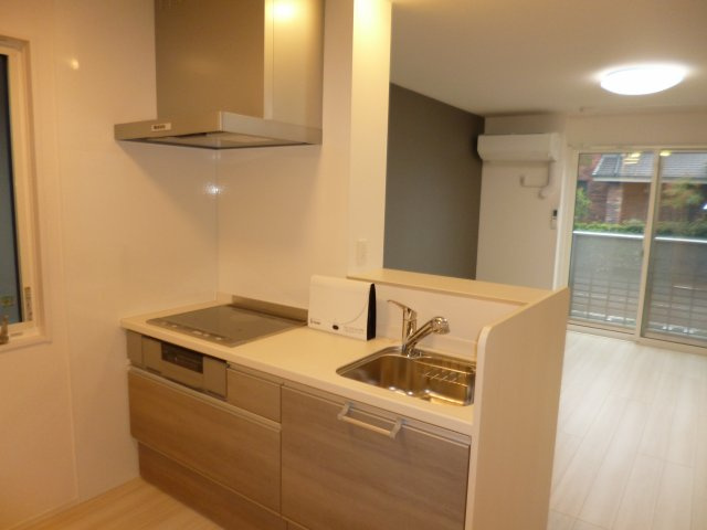 リバーサイドのキッチン