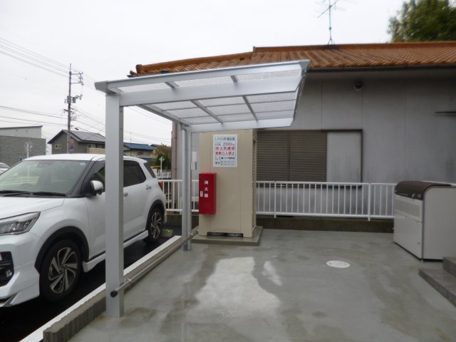 倉敷市福島のアパートのその他共用部分|駐輪場