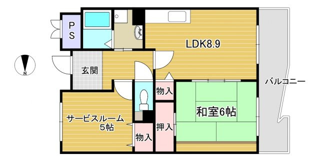 ソラーレNの間取り