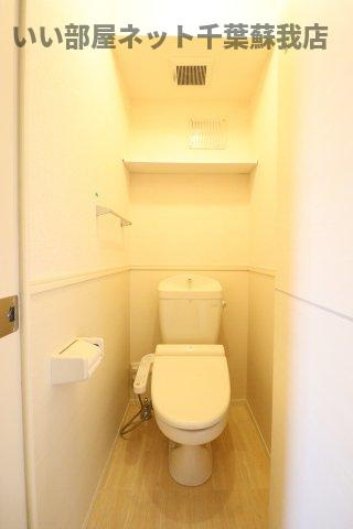 ソレイユⅡのトイレ|清潔感のあるトイレです