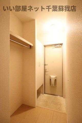 ソレイユⅡの玄関|きれいな玄関です
